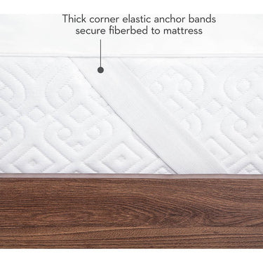 Malouf 3 Inch Down Alternative Mattress Topper Queen