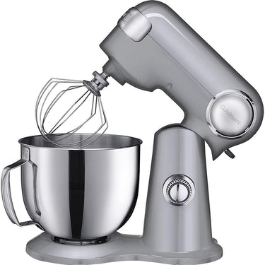 Cuisinart Precision Master 5.5-Quart 12-Speed Stand Mixer (Brushed Chrome, Silver Lining)
