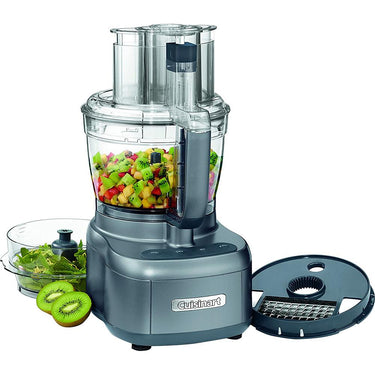 Cuisinart Elemental 13 Cup Food Processor with Dicing, Gunmetal - FP-13DGM