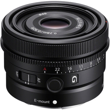 Sony FE 40mm F2.5 G Full Frame Ultra Compact Prime G Lens for E-Mount SEL40F25G