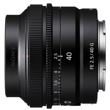 Sony FE 40mm F2.5 G Full Frame Ultra Compact Prime G Lens for E-Mount SEL40F25G