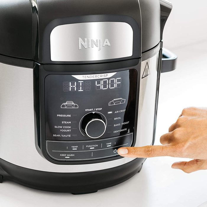 Ninja Foodi 8-qt. 9-in-1 Deluxe XL Pressure Cooker & Air Fryer FD401 Refurbished