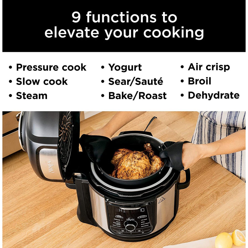 FOR PARTS Ninja Foodi Pressure Cooker with TenderCrisp & Dehydrate