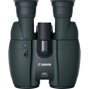 Canon 12 x 32 IS Image Stabilizing Binoculars, Black + Accessories Warranty Pack