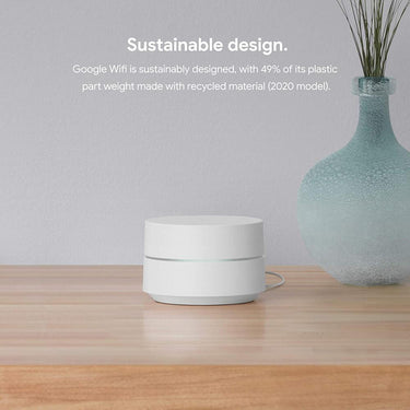 Google Wifi Mesh Network System Router AC1200 Point 3-pack 2020 Open Box