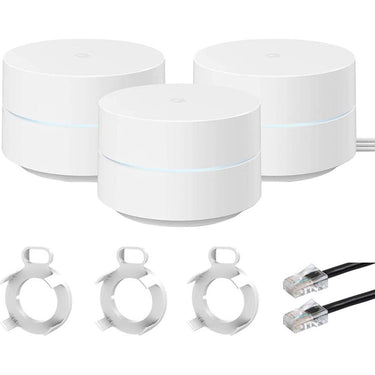 Google Wifi Mesh Network System Router AC1200 Point 3-pack 2020 Open Box