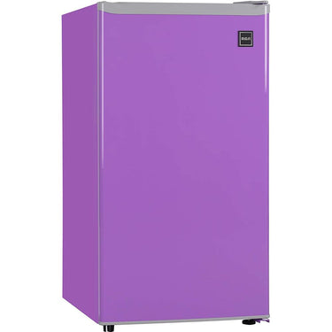 RCA RFR321-FR320/8 IGLOO Mini Refrigerator, 3.2 Cu Ft Fridge, Purple