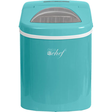 Deco Chef Turquoise Compact Electric Ice Make, 26 Lbs Per Day Open Box