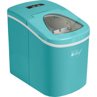 Deco Chef Turquoise Compact Electric Ice Make, 26 Lbs Per Day Open Box