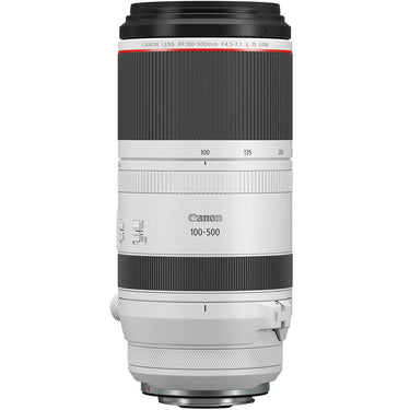 Canon RF 100-500mm f/4.5-7.1 L IS USM Full Frame Lens for RF Mount + 64GB Card