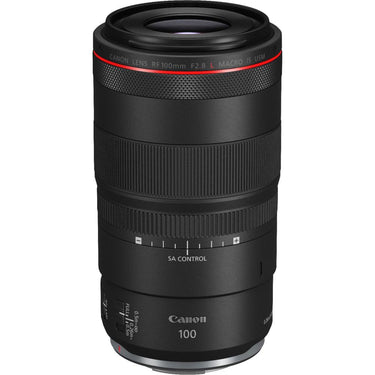 Canon RF 100mm F2.8 L MACRO IS USM Full Frame Lens for RF Cameras + 64GB Card