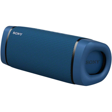 Sony SRS-XB33 Portable Waterproof Bluetooth Speaker (Blue) + Entertainment Power Pack