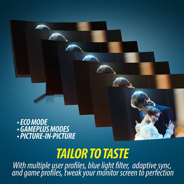 Deco Gear 34" 3440x1440 21:9 Ultrawide Curved Monitor, 180Hz, HDR10, 4000:1, 6ms, 2-Pack