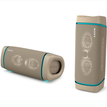 Sony SRS-XB33 Portable Waterproof BT Speaker (Taupe) + Entertainment Power Pack