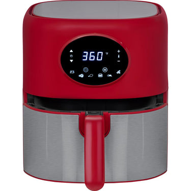 Deco Chef Red 3.7QT Digital Air Fryer with 6 Cooking Presets Open Box