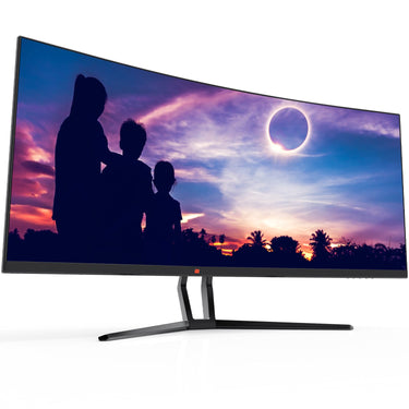 Deco Gear 35" Curved Ultrawide LED Gaming Monitor WQHD Display 3440x1440 - Refurbished