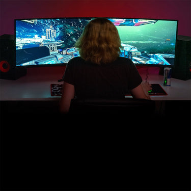 Deco Gear 49" Curved Ultrawide LED 3840x1080 HDR400 FreeSync Gaming Monitor - Refurbished