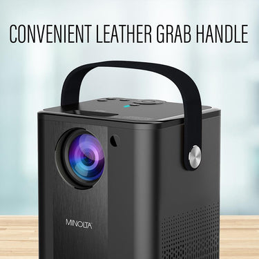 Minolta MN674 Portable Projector Bundle Pack With 100 Inch Screen - Open Box