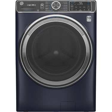 GE 5.0 CU. FT. Capacity Front Load Smart Steam Washer, Sapphire Blue - GFW850SPNRS