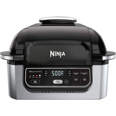 Ninja Foodi 5-in-1 Indoor Electric Grill w/ Air Fryer- AG302 Factory Refurbished