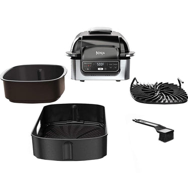 Ninja Foodi 5-in-1 Indoor Electric Grill w/ Air Fryer- AG302 Factory Refurbished