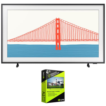 Samsung 43 Inch The Frame QLED 4K Smart TV (2021) + Premium Warranty Bundle