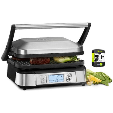 Cuisinart Smokeless Contact Griddler with 1 Year Extended Warranty
