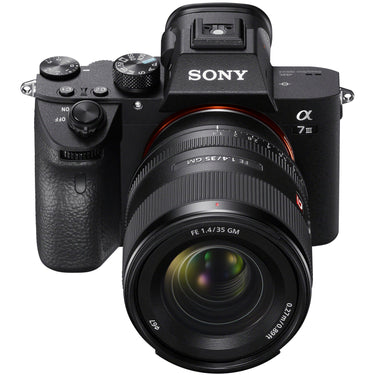 Sony a7 III Mirrorless Full Frame Camera + FE 35mm F1.4 GM Lens SEL35F14GM Kit Bundle