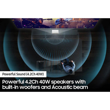Samsung 130-inch The Premiere 4K Smart Triple Laser Projector (SP-LSP9TFAXZA) - Open Box