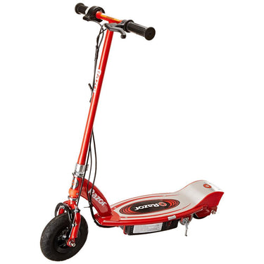 Razor E100 Electric Scooter - Red + Extended Warranty and Deco Bag