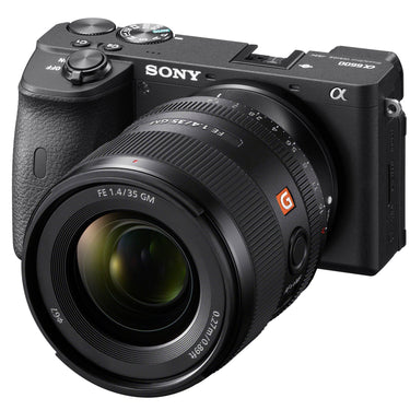 Sony a6600 Mirrorless 4K APS-C Camera Body + 35mm F1.4 GM Lens SEL35F14GM Kit Bundle
