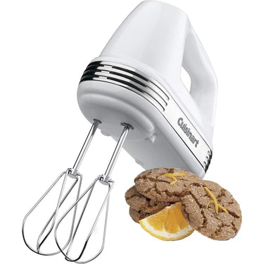 Cuisinart Power Advantage 5-Speed Hand Mixer White with 1 Year Extended Warranty
