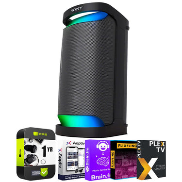 Sony X-Series Portable Bluetooth Wireless Party and Karaoke Speaker + Warranty Pack