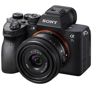 Sony a7S III Mirrorless Full Frame Camera Body +24mm F2.8 G Lens SEL24F28G Kit Bundle