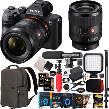 Sony a7R III Mirrorless Full Frame Camera +FE 35mm F1.4 GM Lens SEL35F14GM Kit Bundle