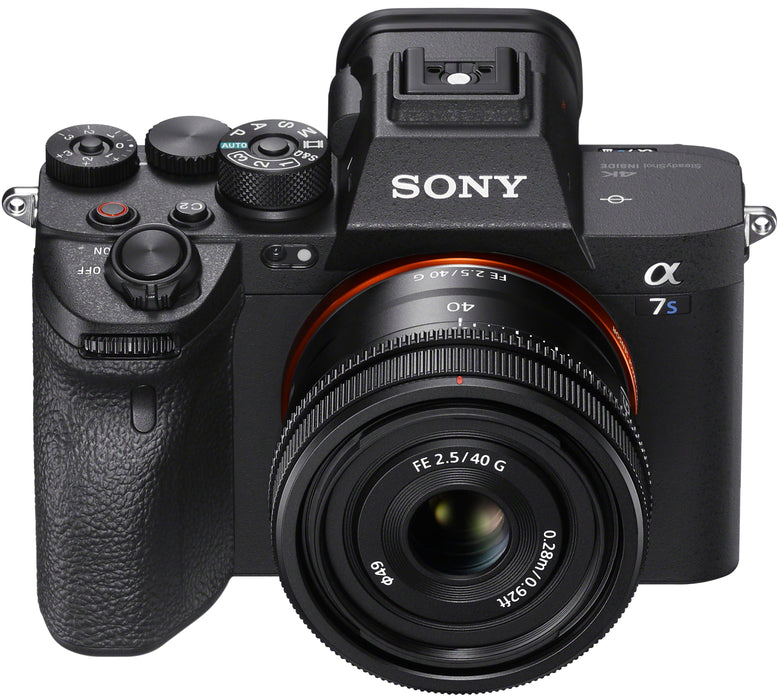 Sony a7S III Mirrorless Full Frame Camera Body +40mm F2.5 G Lens SEL40F25G Kit Bundle