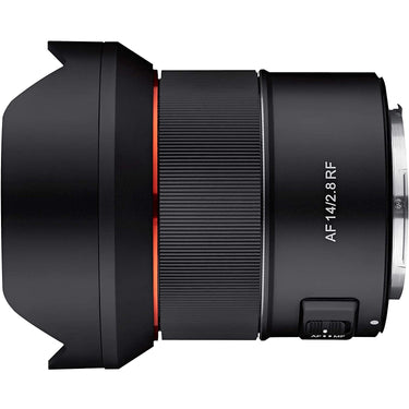 ROKINON 14mm F2.8 AF Full Frame Lens for Canon RF Mirrorless Cameras IO14AF-RF Bundle