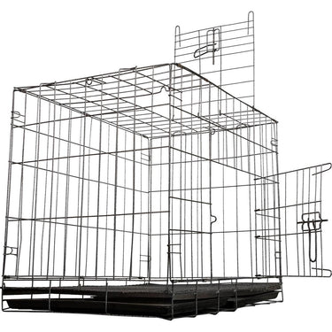 Deco Pet Folding Metal Dog/Cat/Pet Crate - Open Box