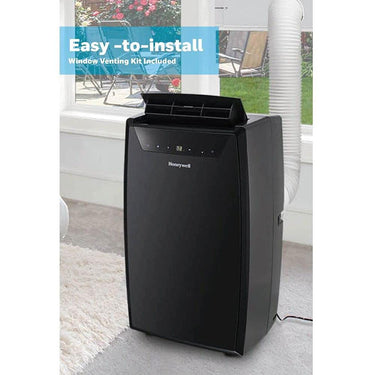 Honeywell MN1CFSBB8 11,000 BTU Portable Air Conditioner, Dehumidifier, Fan - Black