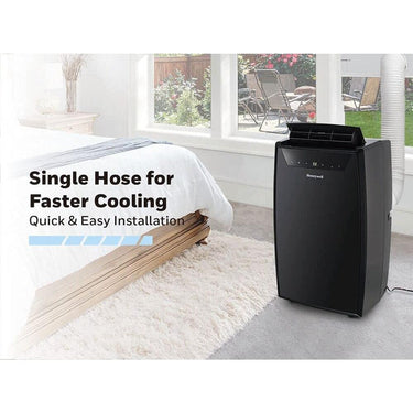 Honeywell MN1CFSBB8 11,000 BTU Portable Air Conditioner, Dehumidifier, Fan - Black