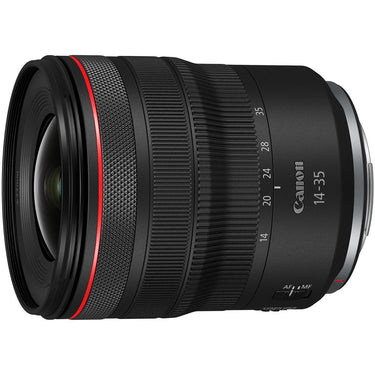 Canon RF 14-35mm f/4 L IS USM Ultra Wide Zoom Lens for RF Mount with 128GB Card