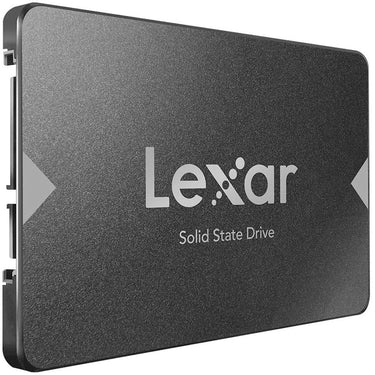 Lexar NS100 256GB 2.5" SATA III SSD External Memory +Editing Suite & 64GB Flash Drive