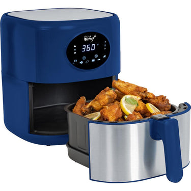 Deco Chef 3.7QT Digital Air Fryer with 6 Cooking Presets Safe Open Box
