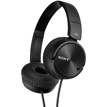 Sony MDRZX110NC Noise Cancelling Headphones + Audio Entertainment Bundle + Bag