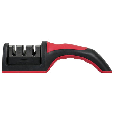 Deco Essentials 3 Slot Manual Knife Sharpener, Rubberized Bottom for Secure Countertop Use