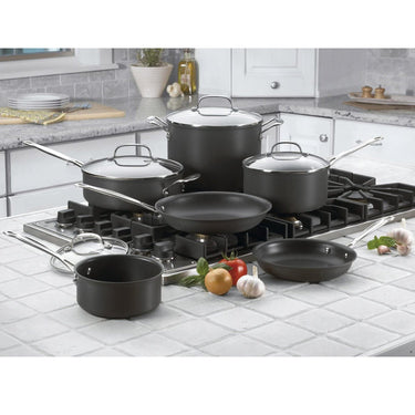 Cuisinart Chef's Classic Nonstick Hard-Anodized 10-Piece Cookware Set (66-10)