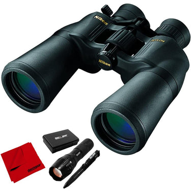 Nikon 8252 ACULON 10-22 x 50 Zoom Binoculars (A211) with Deco Tactical Set