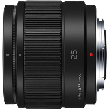 Panasonic 25mm F1.7 LUMIX G Lens H-H025K for Micro Four Thirds Mount Mirrorless Cameras