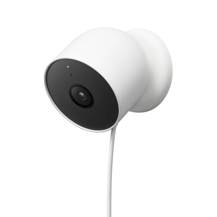 Google Nest Cam (Indoor, Wired) in Snow (GA01998-US)
