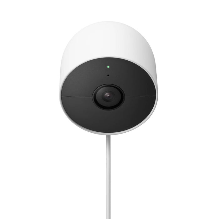 Google Nest Cam (Indoor, Wired) in Snow (GA01998-US)